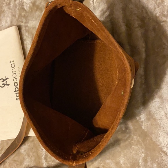 Taba High Quality Suede Cowhide Leather Purse NEW - Picture 4 of 10